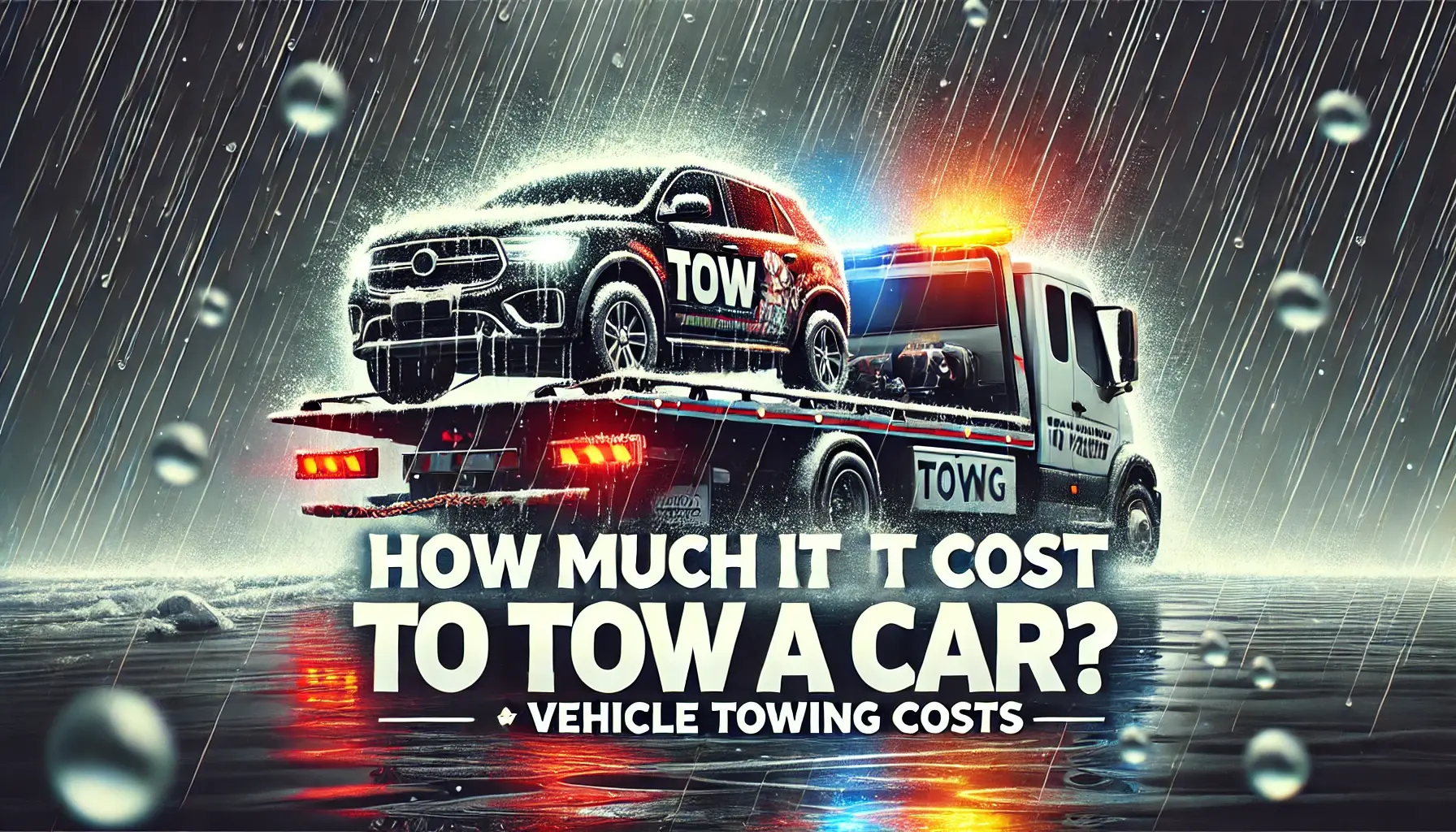 How Much Does It Cost to Tow a Car? | Vehicle Towing Costs