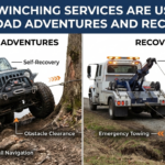 How Winching Services Are Used in Off-Road Adventures and Recovery