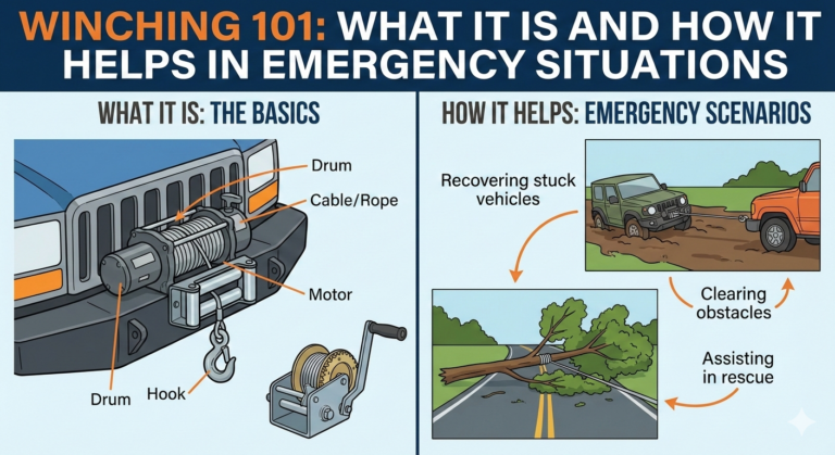 Winching 101: What It Is and How It Helps in Emergency Situations